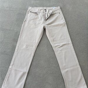 Banana Republic Light Khaki Slim The Traveler Pant